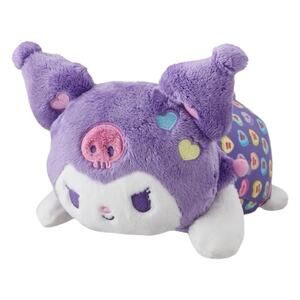 NWT HELLO KITTY & FRIENDS - Kuromi Sweethearts Laying Plush Purple 2026 Sanrio